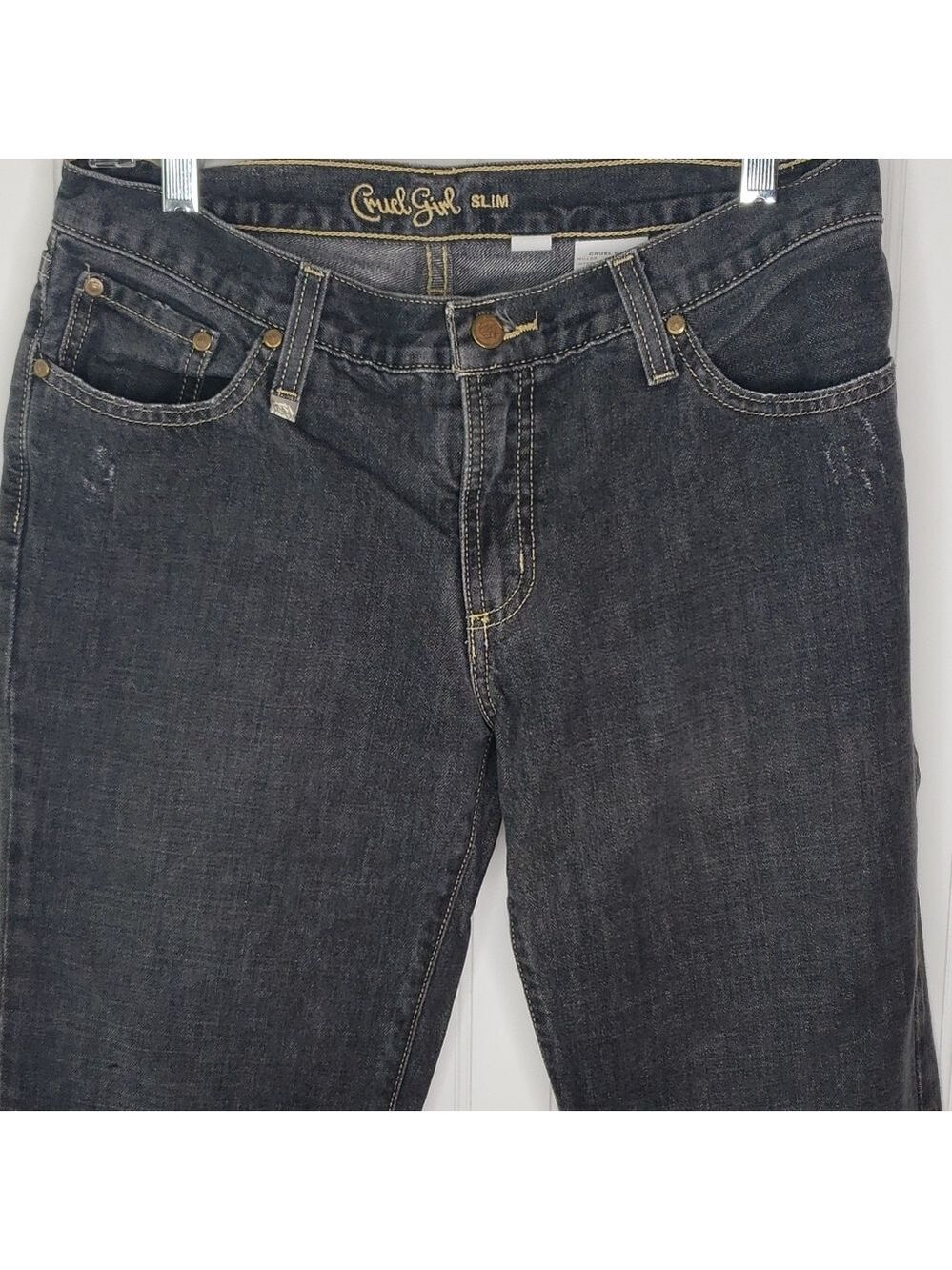 Cruel Girl Slim Light Distressed Jeans Size 9 Regular
